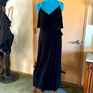 Black cocktail dress